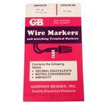 Wire Markers L1,L2,L3 150 Each